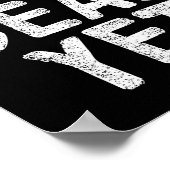 Not Dead Ye Funny Undead Zombie Veteran Poster (Ecke)