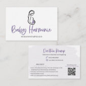 Not Editable Zazzle Template | Custom Order Visitenkarte (Vorne/Hinten)