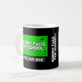 Not Even Your Mom Mug | NFFS Level Up Coffee Cup | Kaffeetasse (Vorderseite Links)
