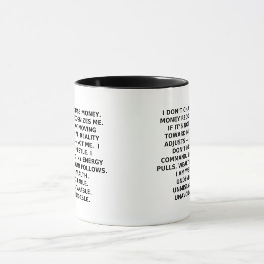 NOT EVERYONE QUALIFIES | Power Identity Mug Tasse (Zentrum)
