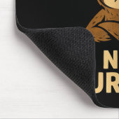 Not Fast Not Furious, Funny Sltoh  Mousepad (Ecke)