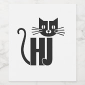 Not for Cats Weinetikett (Einzelnes Label)