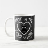 Not In The Mood For Love Grumpy Cat Sarcastic Kaffeetasse (Links)