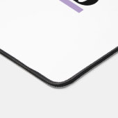 Not Interested Large Retro Typographic  Schreibtischunterlage (Ecke)