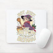 “not Just Any Witch, I’m La Befana” Funny Italian Mousepad (Mit Mouse)