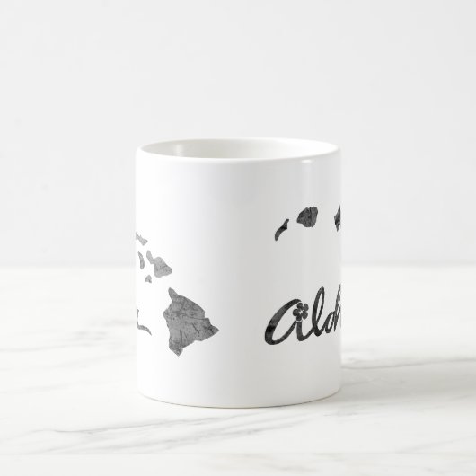 Not leidende Aloha-Insel Kaffeetasse (Mittel)