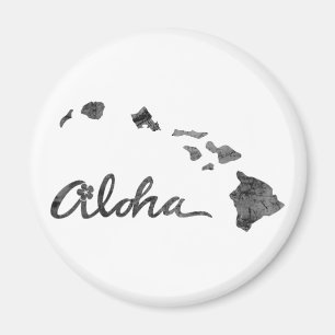 Not leidende Aloha-Insel Magnet