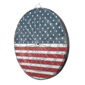 Not leidende amerikanische Flagge Dartscheibe (Vorderseite rechts)