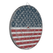 Not leidende amerikanische Flagge Dartscheibe (Vorderseite Links)