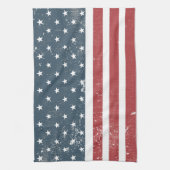 Not leidende amerikanische Flagge Handtuch (Vertikal)