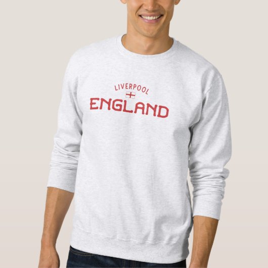 Not leidende Liverpool England Sweatshirt (Vorderseite)