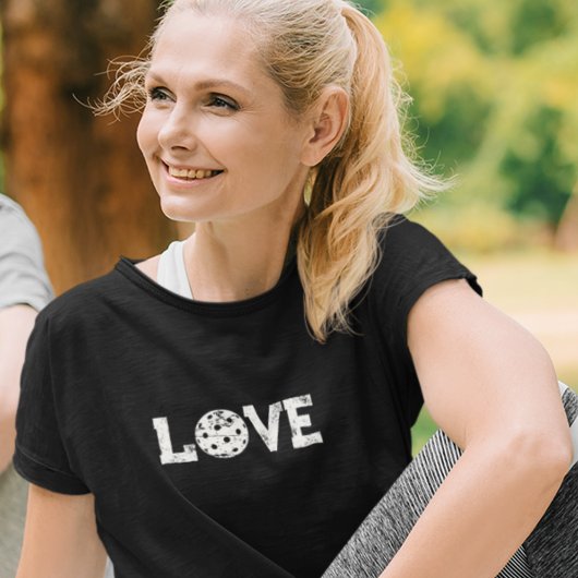 Not leidende Pickleball-LIEBE T-Shirt