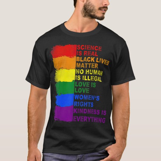 Not leidende Wissenschaft ist eine echte schwarze  T-Shirt (Vorderseite)