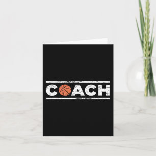 Not leidender Basketballtrainer Karte