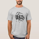 Not leidender Volleyball-Vater T-Shirt (Vorderseite)