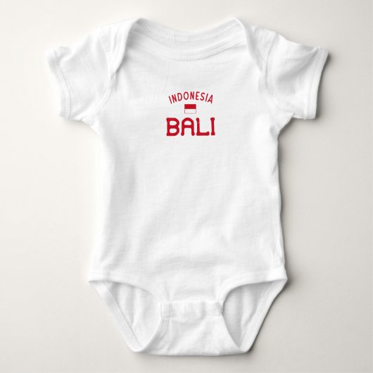 Not leidendes Bali Indonesien Baby Strampler (Vorderseite)