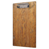 Not leidendes Holz (Personalisierte Zwischenablage Klemmbrett (Links)