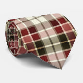 Not leidendes Kariert Krawatte (Gerollt)