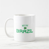 Not leidendes Recife Brasilien Kaffeetasse (Links)