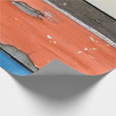 Not leidendes Shabby Chic Geschenkpapier (Ecke)