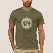 Not Lost Exploring Alternate Routes Adventure T-Shirt (Vorderseite)