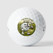 Not Lost I'm Hiding Golf Ball - Funny Personalized (Vorderseite)