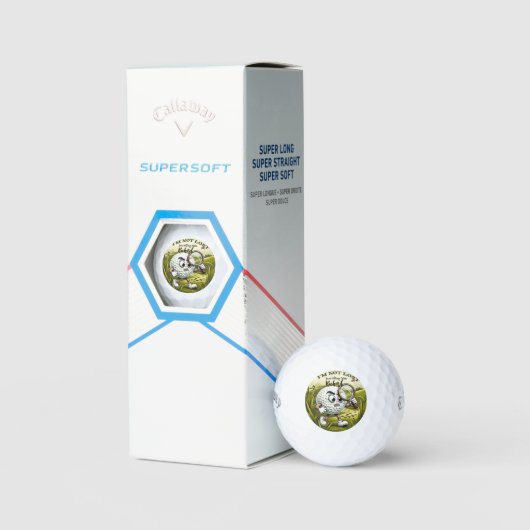 Not Lost I'm Hiding Golf Ball - Funny Personalized (Verpackung)