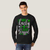 Not Lucky Just Blessed   St Patricks Day Shamrock  T-Shirt (Vorne ganz)