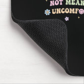 Not Meant To Live An Uncomfortable Life Funny Quot Mousepad (Ecke)