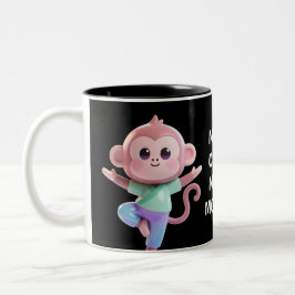 Not My Circus Not My Monkeys Zweifarbige Tasse