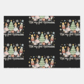 Not My First Nutcracker Sugar Plum Fairy Christmas Geschenkpapier Set (Vorderseite)