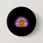 Not My Gumdrop Buttons Funny Design (Vorderseite)