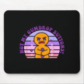 Not My Gumdrop Buttons Funny Design Mousepad (Vorne)