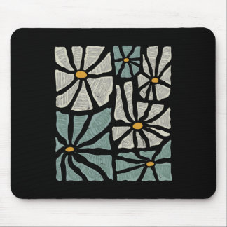 Not My President 2025 Retro Subtle Boho Floral Ant Mousepad