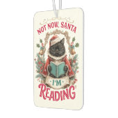 Not Now Santa I'm Reading Autolufterfrischer (Links)