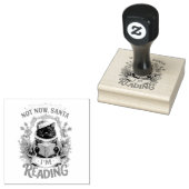 Not Now Santa I'm Reading Gummistempel (Stempel)