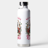 Not Now Santa I'm Reading Trinkflasche (Rechts)