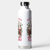 Not Now Santa I'm Reading Trinkflasche (links)