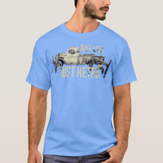 Not Old Just Retro Vintage Old Pickup Square Truck T-Shirt