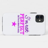 Not Perfect iPhone 5 Case-Mate, anpassen Case-Mate iPhone Hülle (Rückseite (Horizontal))