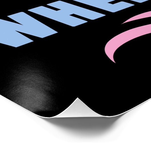 Not Responsible What My Face Does When You Talk Poster (Ecke)