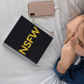 Not Safe For Work (NSFW) Notizblock