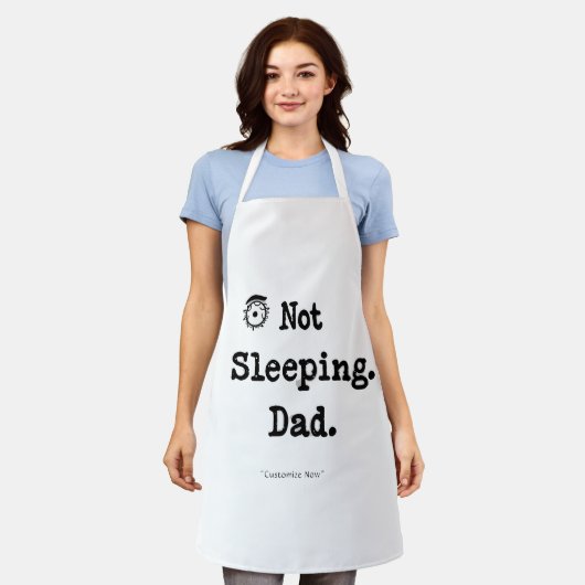 Not Sleeping Dad Apron – BBQ Nap Master Gift Schürze (Getragen)