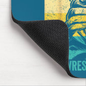 Not Swearing I'm Using My Arm Wrestling Words Arm  Mousepad (Ecke)