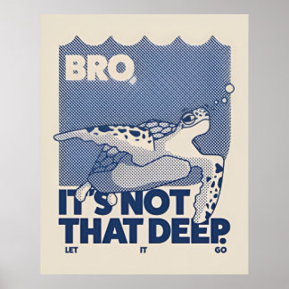 Not that deep  poster