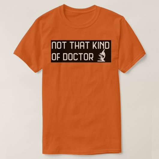 Not that kind of doctor 8 1 T-Shirt (Design vorne)