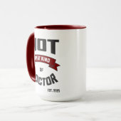 Not That Kind of Doctor Funny PhD Mug Tasse (Vorderseite Links)