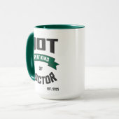 Not That Kind of Doctor Funny PhD Mug Tasse (Vorderseite Links)