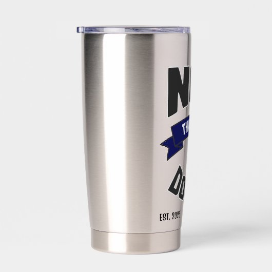 Not That Kind of Doctor Funny PhD Thermobecher (Rechts)