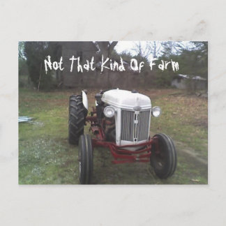 Not That Kind of Farm Postkarte